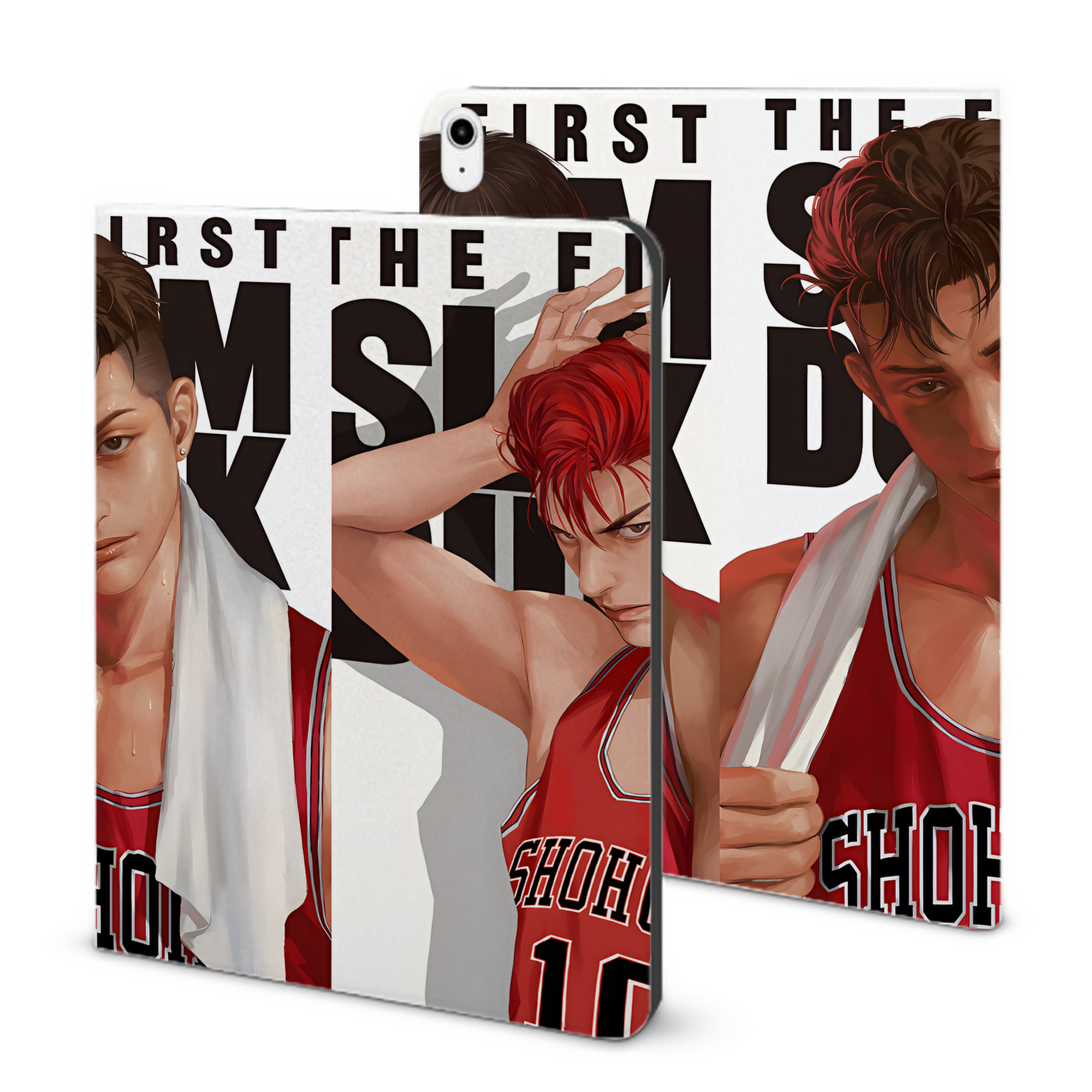（画像用） SLAM DUNK／スラムダンク IPadケース ペンホルダー付き ブックスタイルデザイン